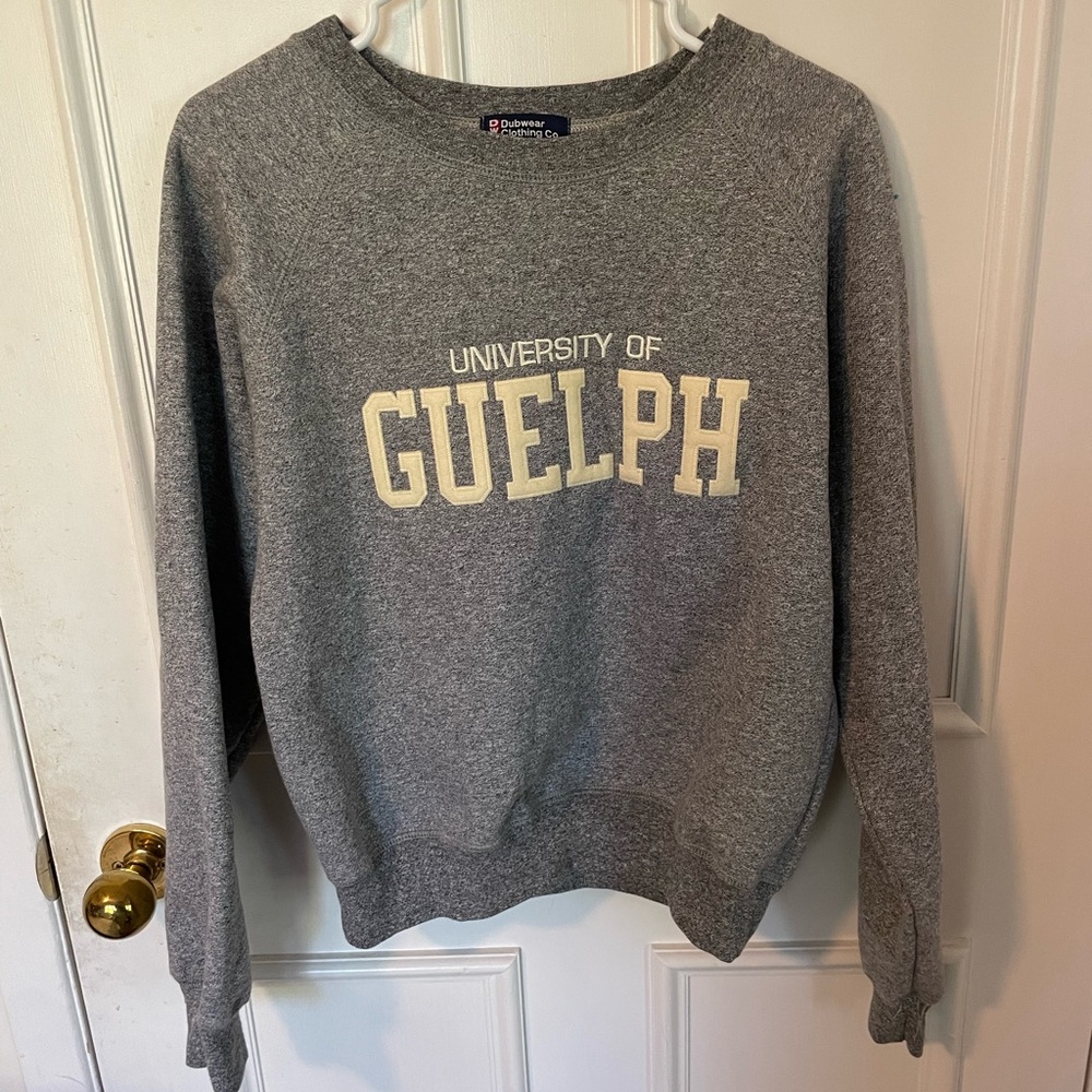 NWT University of Guelph Women's Crew Sweatshirt